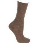 Extra Roomy Wool-rich Softhold® Socks Taupe 6-11