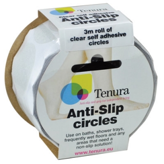 Tenura Aqua Safe Anti Slip Bath and Shower Discs