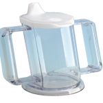 Angled Handy Cup Clear