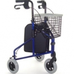 Lightweight Aluminium Tri-Walker Blue