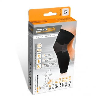 Protek Elasticated Xtended Knee & Calf Support