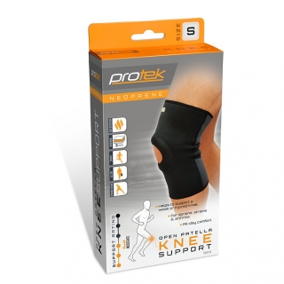 Protek Open Patella Neoprene Knee Support