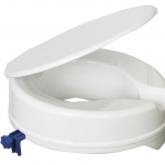 Raised Toilet Seat 10cm (4”) with Lid