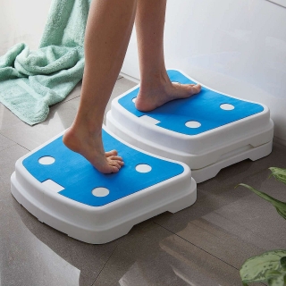 Stackable Plastic Bath Step