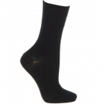 Extra Roomy Wool-rich Softhold® Socks Black 11-13