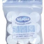 Nilaqua Expandable Wipes pack of 9