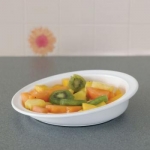 Scoop Plate Scoop Plate White
