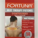 Fortuna Contoured Neck & Shoulder Heat Therapy Patches