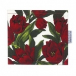Blue Badge Holder Tulips White