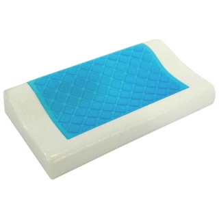 Memory Foam Contoured Pillow with Gel Layer