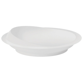 Scoop Plate Scoop Plate White