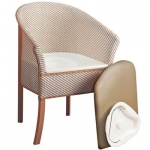 Basket Weave Commode