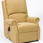 Chicago Rise & Recline Chair Gold