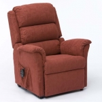 Nevada Dual Motor Rise and Recline Dual Motor Terracotta