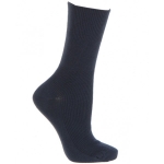 Cotton-rich Softhold® Lightweight Seam-free Socks Navy 6-11