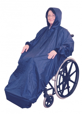 Head to Toe Wheelchair Mac with Sleeves Medium