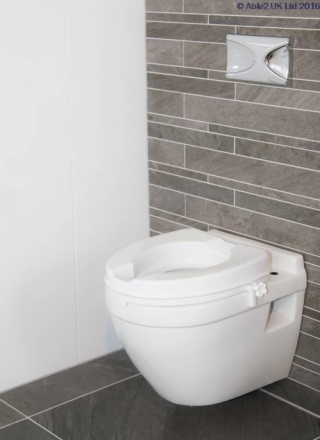 Raised Toilet Seat 5cm (2”) No Lid